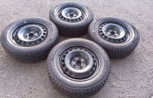 Volkswagen, Audi, Skoda, Seat металлические диски с покрышками 205/60R16 Continental 6-7mm 